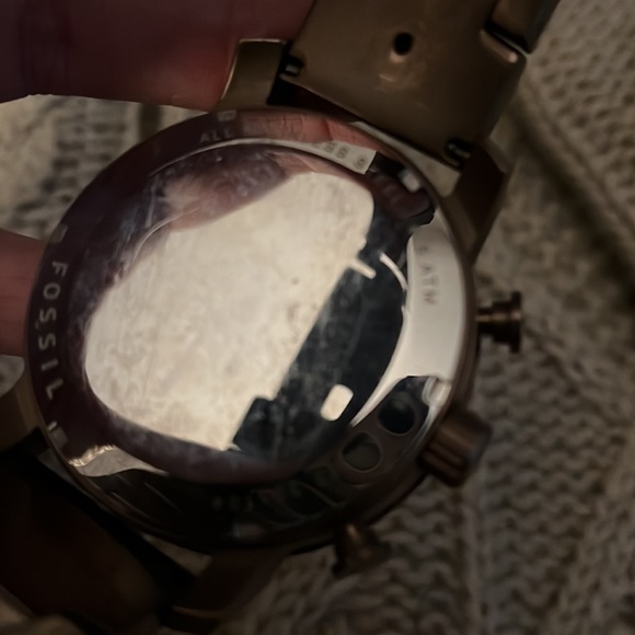Bronze fossil watch - Picture 3 of 3